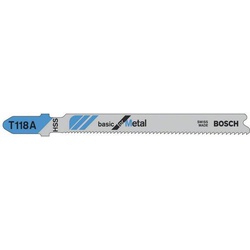 Bosch T 118 A Basic for Metal Jigsaw Blades