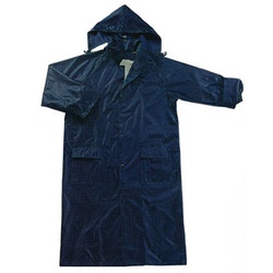 Navy Blue Rain Coat without Lining - One Piece
