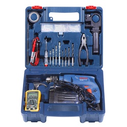 Bosch Electrician's Kit with Impact Drill (77 pc)